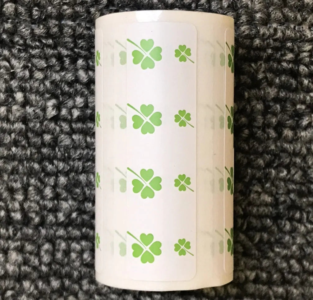 PerPage Mini wireless portable thermal printer paper in Regular, Label and Sticker types, with colour and Q3 or Q6 quantity options.
