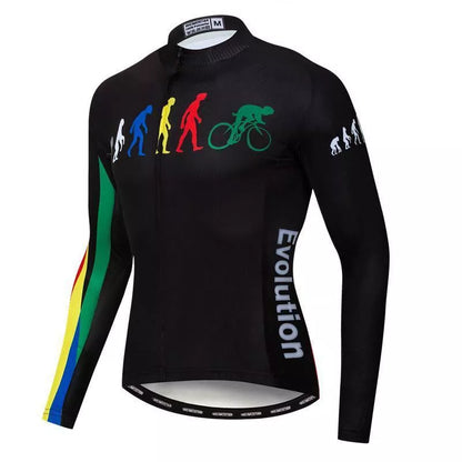 Long Sleeve Cycling Jersey in various colors and sizes for optimal performance