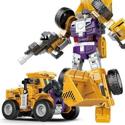 King Kong Hercules Engineering Vehicle 6-in-1 transformable toy for kids