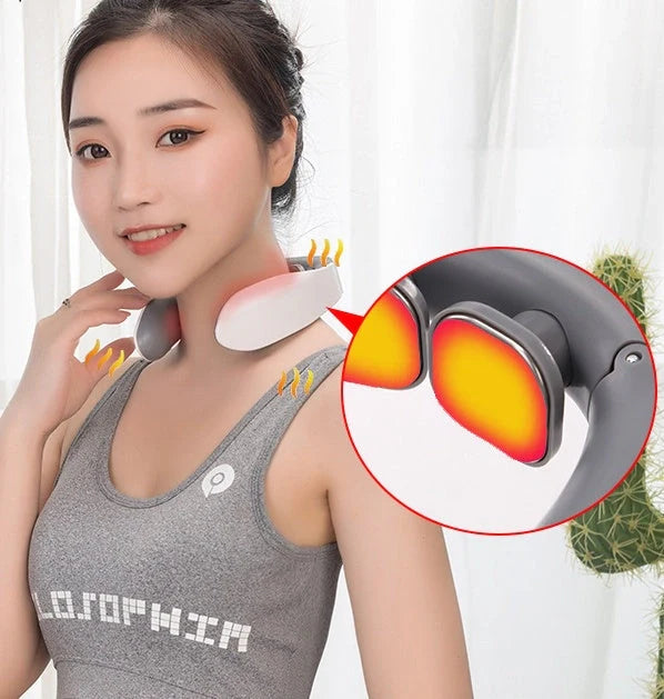 USB Charging Neck Massager with adjustable settings for personalized pain relief