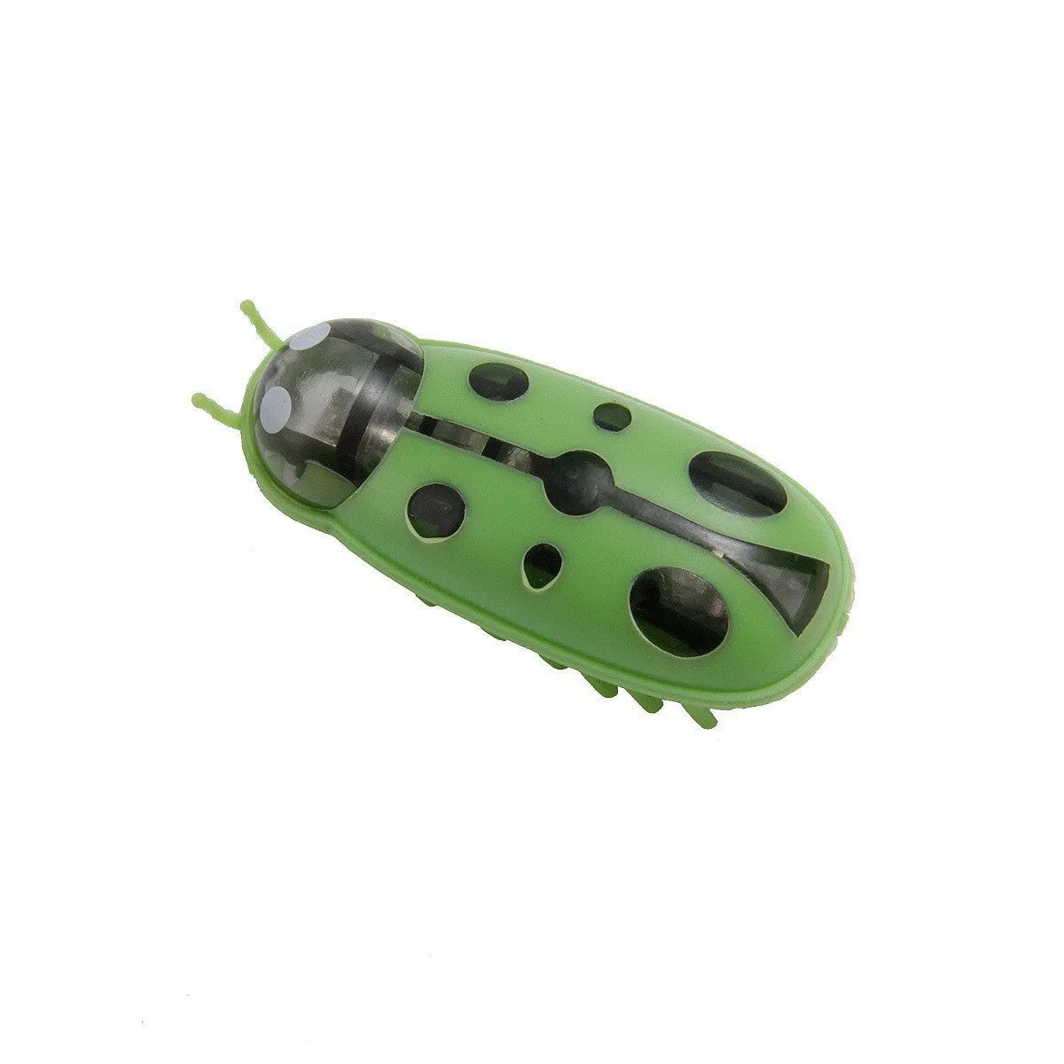 Electric jumping insect cat teaser toy measuring 4.5cm with six colour variations in plastic construction