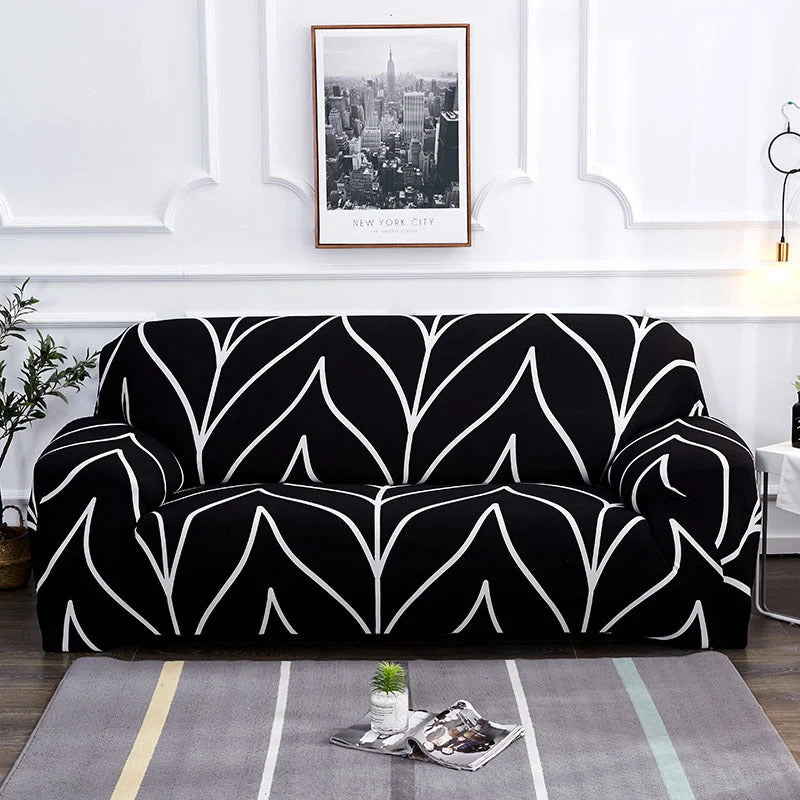 Stylish and durable sofa cover in various colors and sizes, suitable for single, double, three, and four-seat sofas