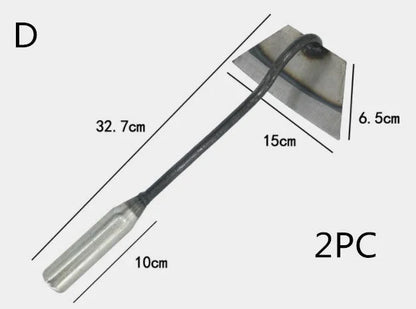 Premium Manganese Steel Garden Hoe - Durable and Versatile Gardening Tool