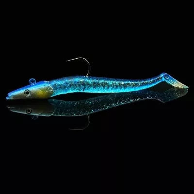 5colors lead head bionic lures for dynamic fishing in vibrant colors