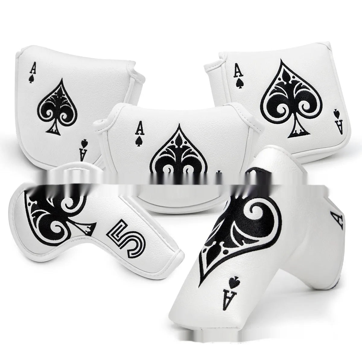 PU putter sleeve cover for golf club protection in choice of three colours