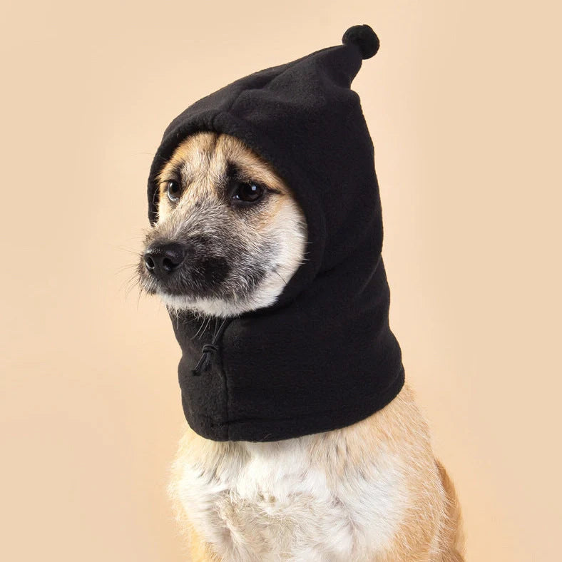 Bear headdress with rabbit ears for dogs and cats in leopard print colour option