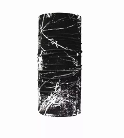 Polyester sports bandana for cycling and sun protection in various patterns