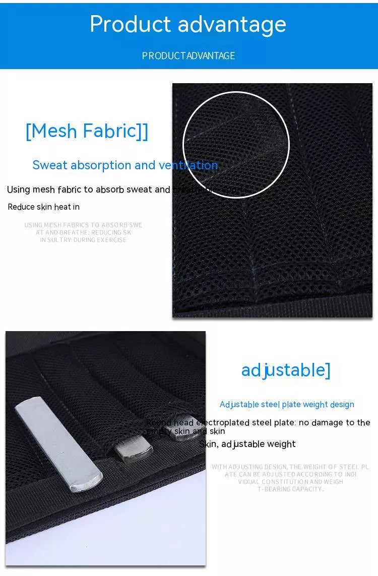 Adjustable weight sandbag leggings for running and workouts, 100% nylon