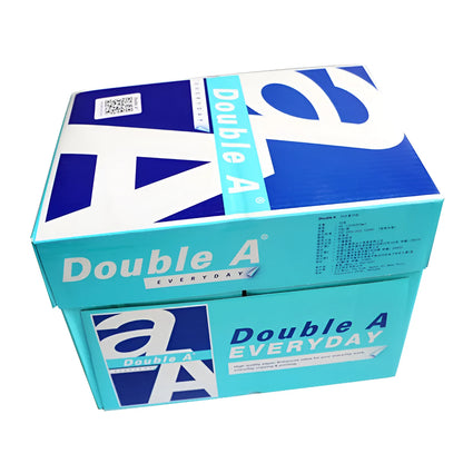 A4 copy paper in 70g and 80g weights with white, blue and pink options and 500-sheet packs