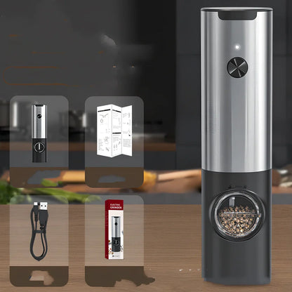 Home Simple Pepper Grinder with adjustable ceramic mechanism showing 165mm height