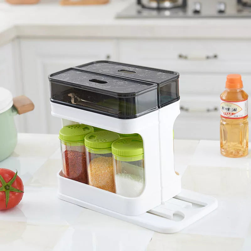 Kitchen Bathroom Storage Plastic Box in Grey, Coffee, Transparent colors