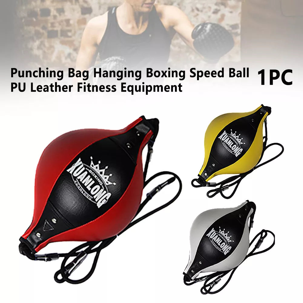Professional adult boxing speed ball made of durable PU leather for training