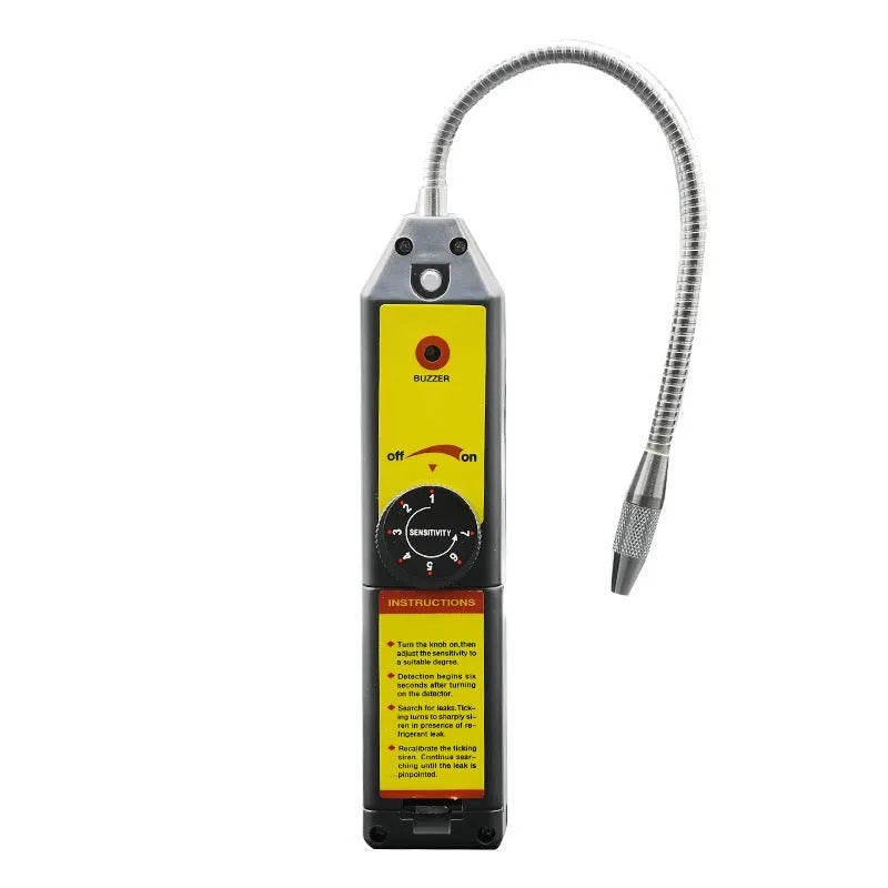 WJL-6000 electronic halogen refrigerant leak detector with 20cm probe for automotive air conditioning systems