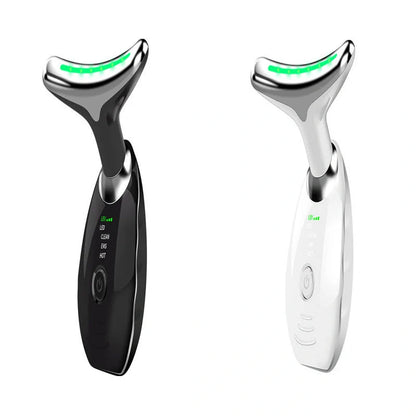 LED Photon Therapy Face & Neck Massager for skin tightening and anti-aging