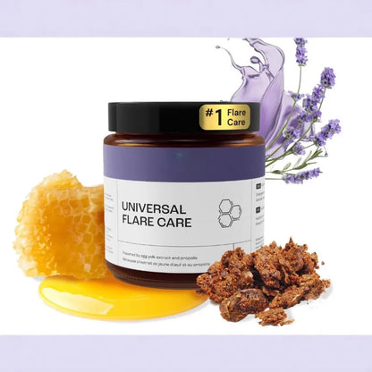 Universal Flare Care 120g tube of muscle and joint pain relief cream with no logo.