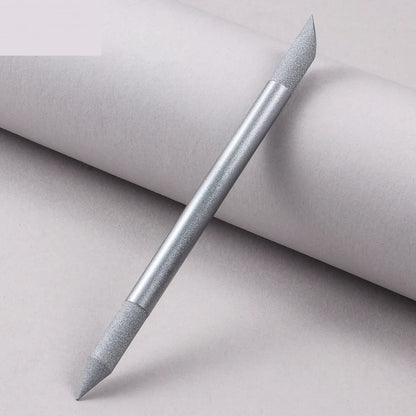 Nano glass nail polishing frotton in solid colour, 6.3g, for surface exfoliating and crystal carving