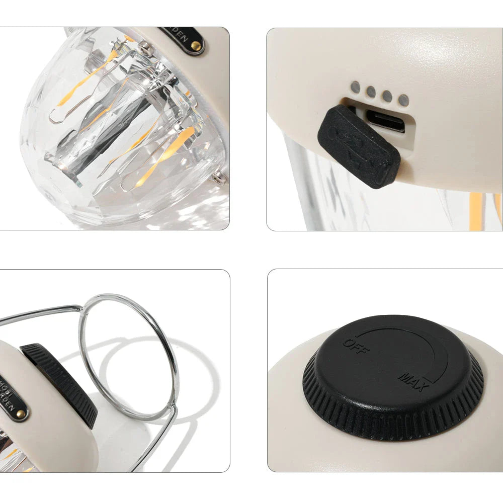 Camping Lantern LED Lighting - Portable, Rechargeable Outdoor Lantern for Camping, Hiking, and Outdoor Adventures