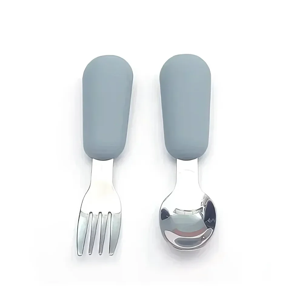 Baby Cartoon Stainless Steel Tableware Set - Durable, Safe, and Adorable Dining Set for Toddlers and Young Children