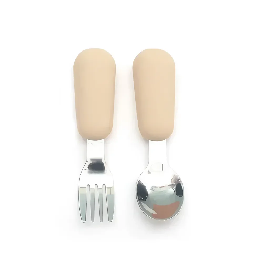 Baby Cartoon Stainless Steel Tableware Set - Durable, Safe, and Adorable Dining Set for Toddlers and Young Children