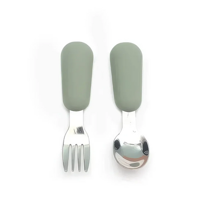 Baby Cartoon Stainless Steel Tableware Set - Durable, Safe, and Adorable Dining Set for Toddlers and Young Children