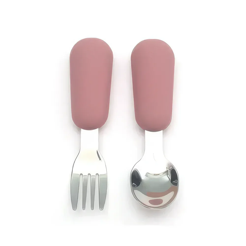 Baby Cartoon Stainless Steel Tableware Set - Durable, Safe, and Adorable Dining Set for Toddlers and Young Children