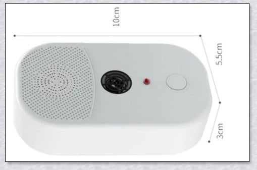 SonicGuard Dust Mite and Bed Bug Killer Device - Ultrasonic Pest Control Solution for Allergy-Free Home Protection