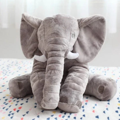 Soft and cuddly big elephant plush toy in various colors, perfect for babies, toddlers, and children