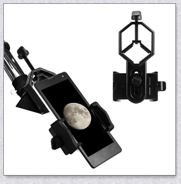 Professional astronomical telescope with adjustable tripod, Barlow lens, and eyepieces for clear, high-resolution views of the night sky