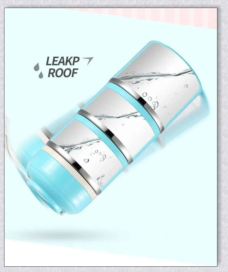 Food Thermos Lunchbox Tower with multiple color and layer options, featuring a stainless steel inner material and thermal insulation for keeping food hot or cold for up to 4 hours.