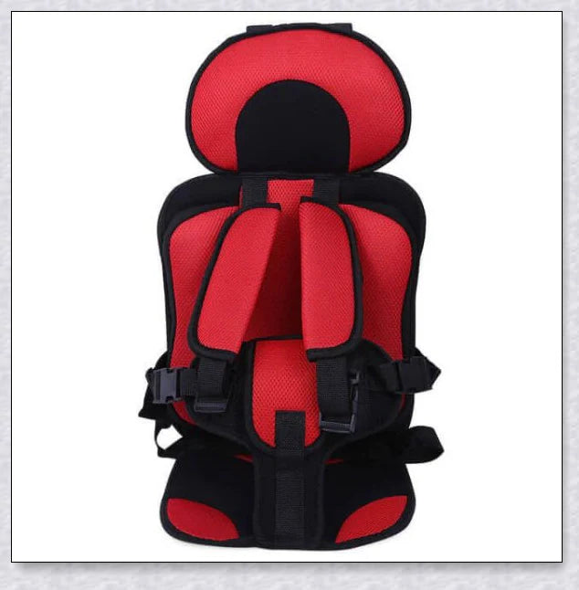 Infant Safe Portable Car Baby Safety Seat with 5-point harness, adjustable straps, and plush padding for maximum comfort and protection