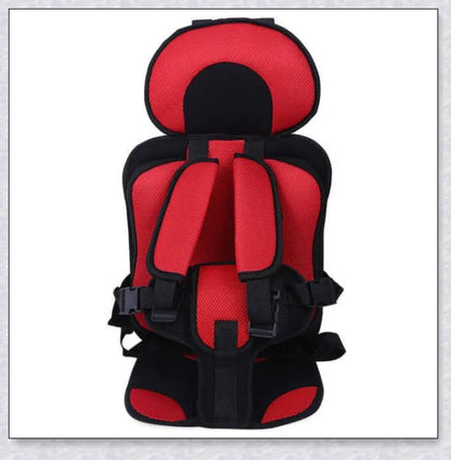 Infant Safe Portable Car Baby Safety Seat with 5-point harness, adjustable straps, and plush padding for maximum comfort and protection
