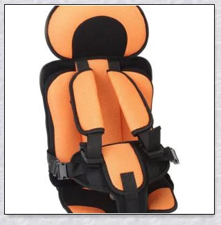 Infant Safe Portable Car Baby Safety Seat with 5-point harness, adjustable straps, and plush padding for maximum comfort and protection