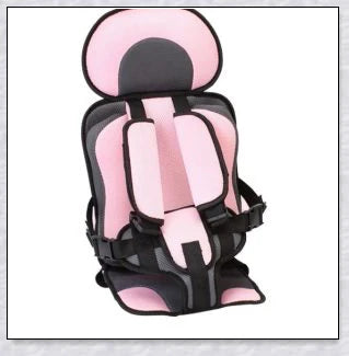 Infant Safe Portable Car Baby Safety Seat with 5-point harness, adjustable straps, and plush padding for maximum comfort and protection