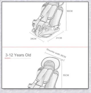 Infant Safe Portable Car Baby Safety Seat with 5-point harness, adjustable straps, and plush padding for maximum comfort and protection