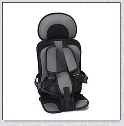 Infant Safe Portable Car Baby Safety Seat with 5-point harness, adjustable straps, and plush padding for maximum comfort and protection
