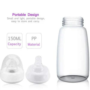 Electric Breast Double Pump with Dual-Suction Design, Soft Massage Cushions, and Multiple Power Options for Convenient Breastfeeding
