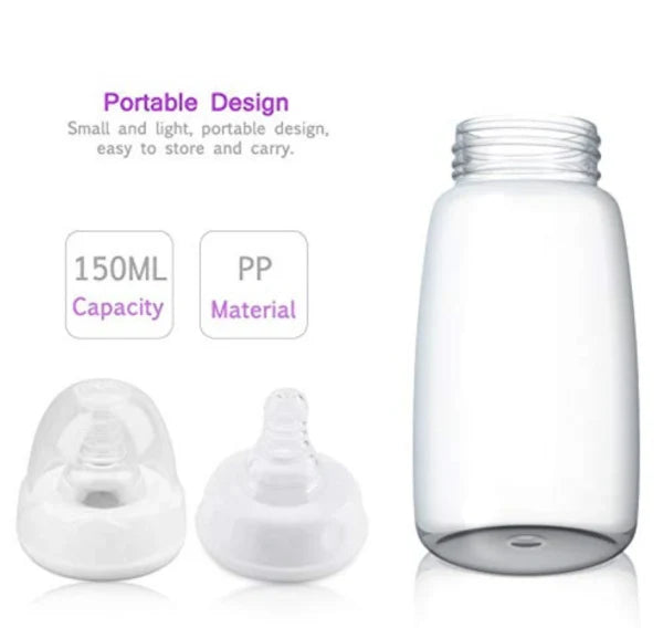 Electric Breast Double Pump with Dual-Suction Design, Soft Massage Cushions, and Multiple Power Options for Convenient Breastfeeding