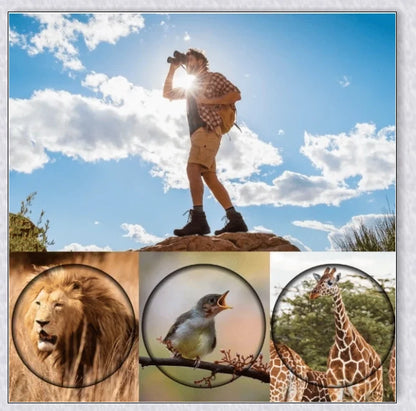 Powerful military-grade night vision binoculars with 60x magnification, waterproof construction, and ergonomic design for outdoor adventures