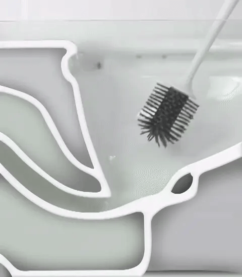 Hhomeenjoy King Clean Modern Hygienic Toilet Brush