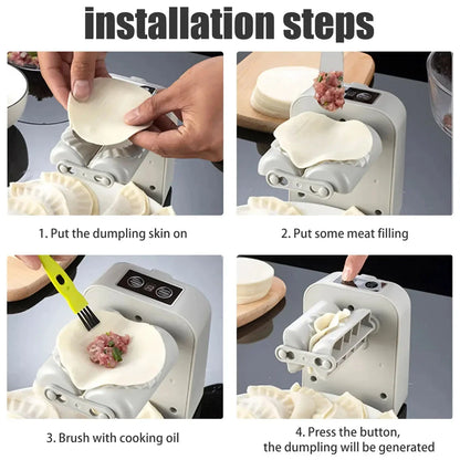 Automatic Electric Dumpling Maker - Compact kitchen appliance for easy homemade dumplings