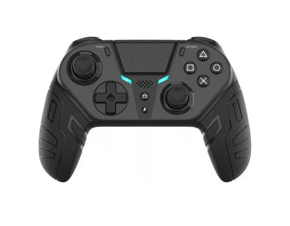 Wireless gaming controller with Bluetooth connectivity, ergonomic design, and advanced features for an immersive gaming experience