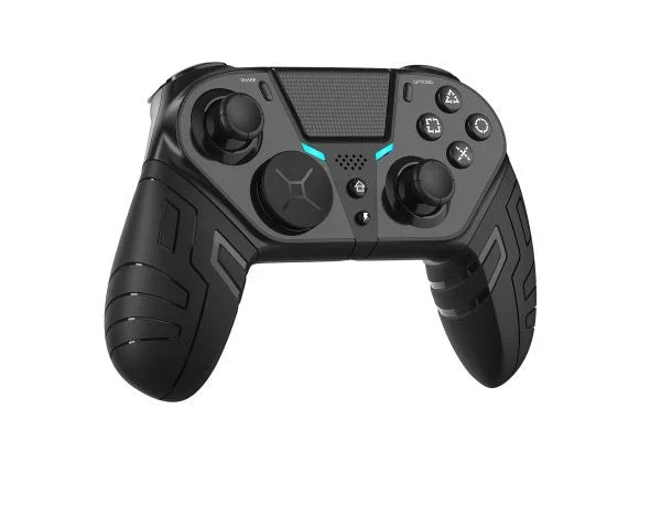 Wireless gaming controller with Bluetooth connectivity, ergonomic design, and advanced features for an immersive gaming experience