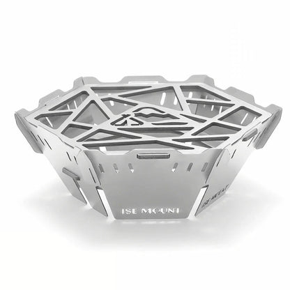 Portable Windproof Camping Stove Stand with Wind Shield for Outdoor Cooking, Hiking, and Backpacking