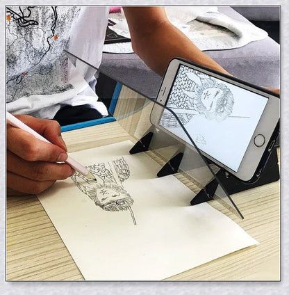Sketch Wizard Tracing Projector - A versatile tool that allows you to easily trace any image from your phone or tablet onto your drawing pad.