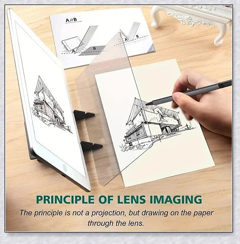 Sketch Wizard Tracing Projector - A versatile tool that allows you to easily trace any image from your phone or tablet onto your drawing pad.