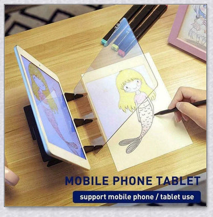 Sketch Wizard Tracing Projector - A versatile tool that allows you to easily trace any image from your phone or tablet onto your drawing pad.