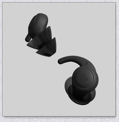 Professional Sleeping Ear Plugs made with German nano silica gel for superior noise reduction and comfort
