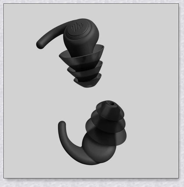 Professional Sleeping Ear Plugs made with German nano silica gel for superior noise reduction and comfort