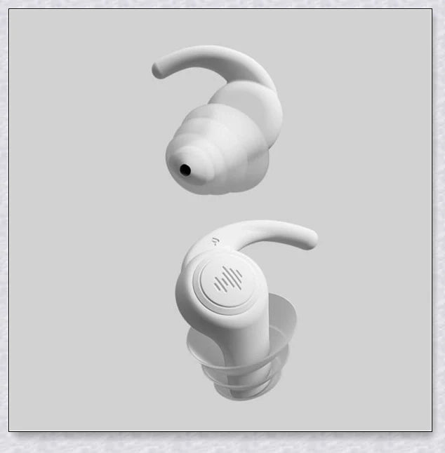 Professional Sleeping Ear Plugs made with German nano silica gel for superior noise reduction and comfort