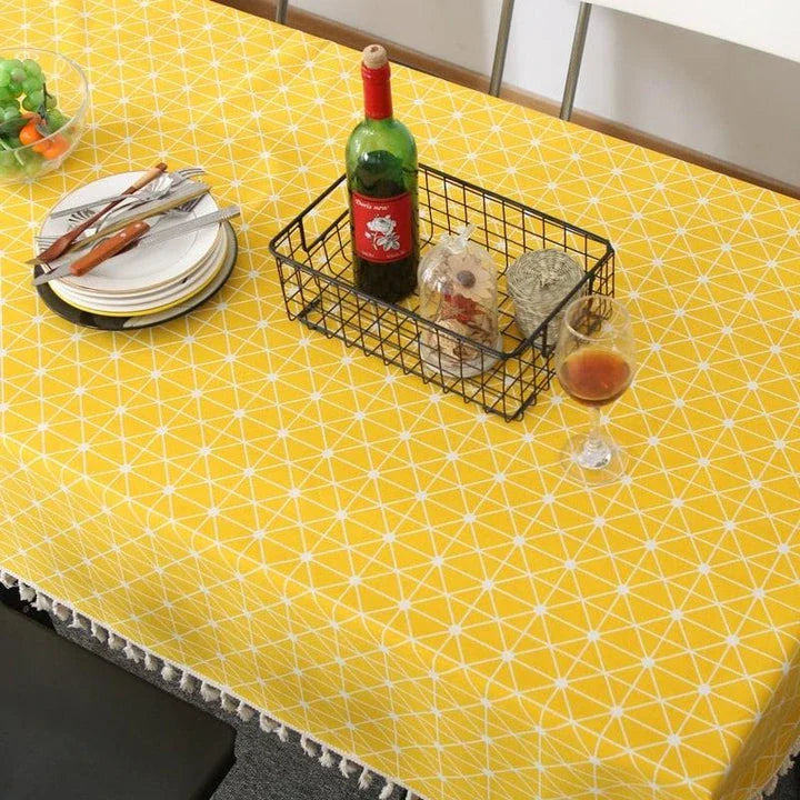 Hhomeenjoy Nordic Style Cotton Tablecloth